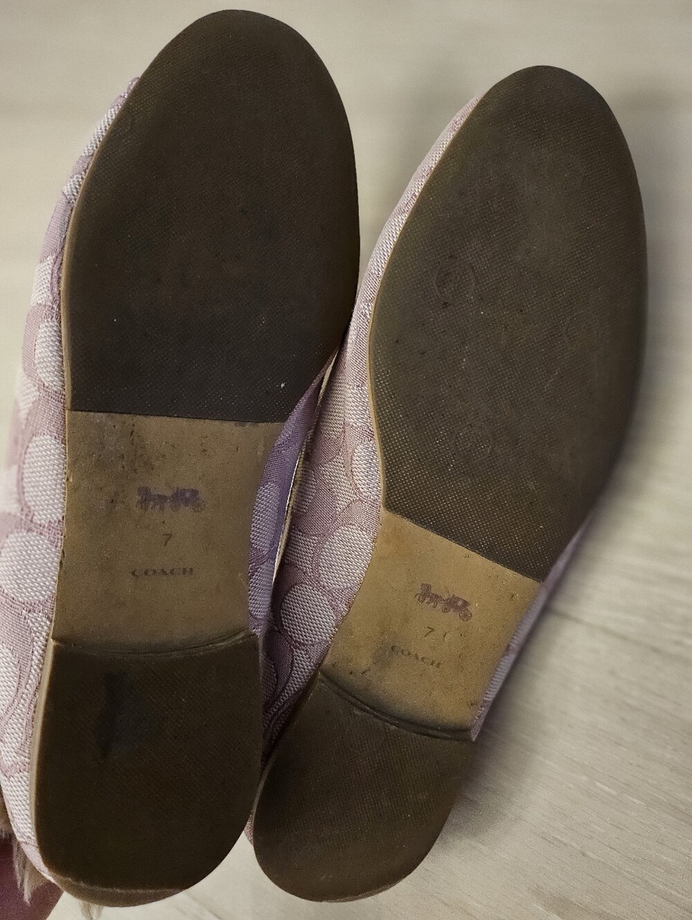Pink Coach Loafers - Picture 5 of 6